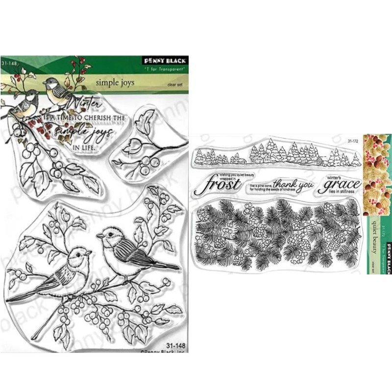 Clear Silicone Stamps For Card Making - Timbri in silicone trasparente di bellezza