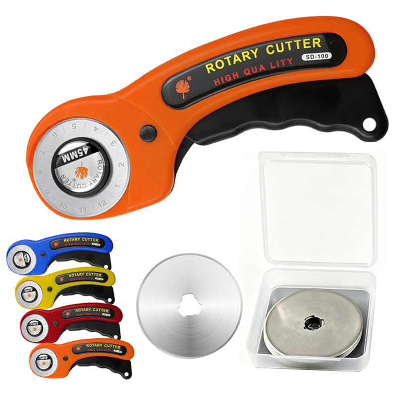 Rotary Cutter For Fabric 45Mm - Taglierina Rotante per Tessuti con Lama