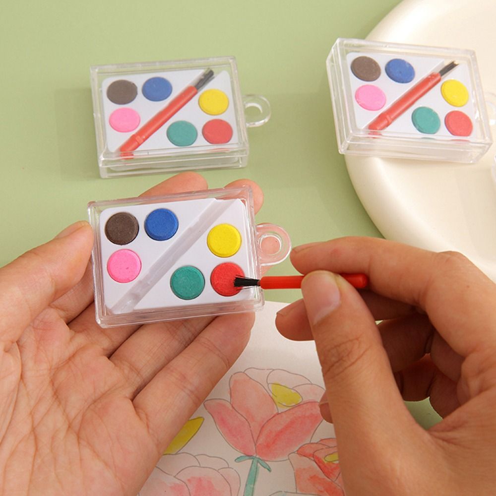 Watercolor Paint Set Solid Pigment - Alta qualità con pennello Set di