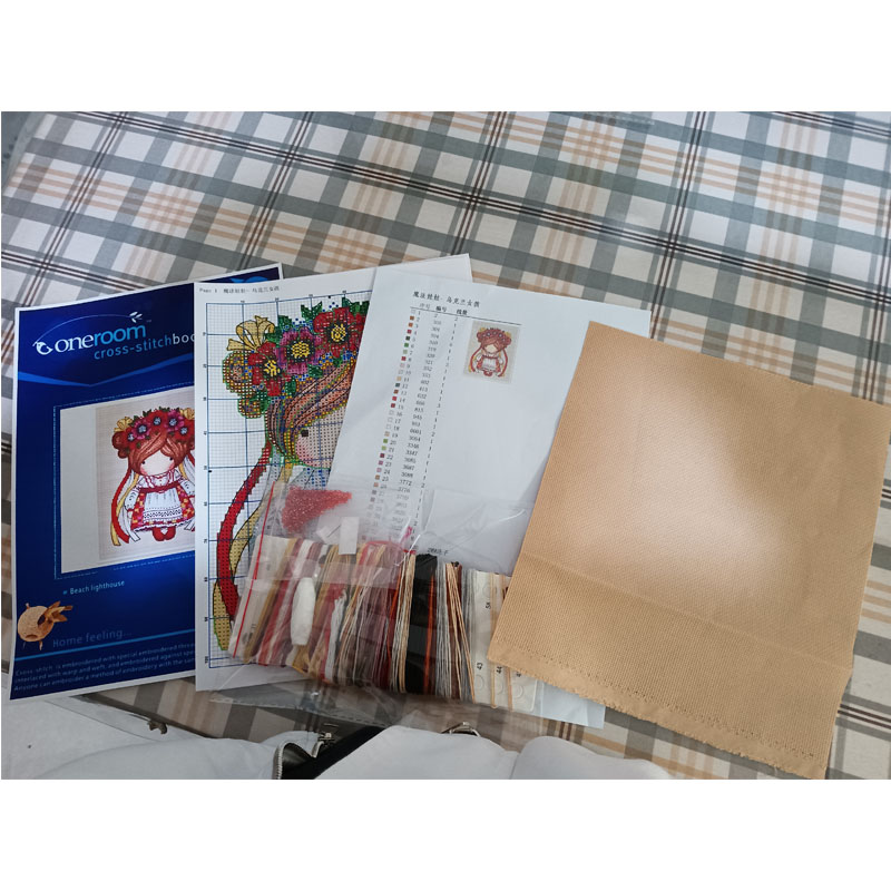 Kit Punto Croce DW 5993 Angelo - Cotton Embroidery Thread Skeins recensione e prezzo