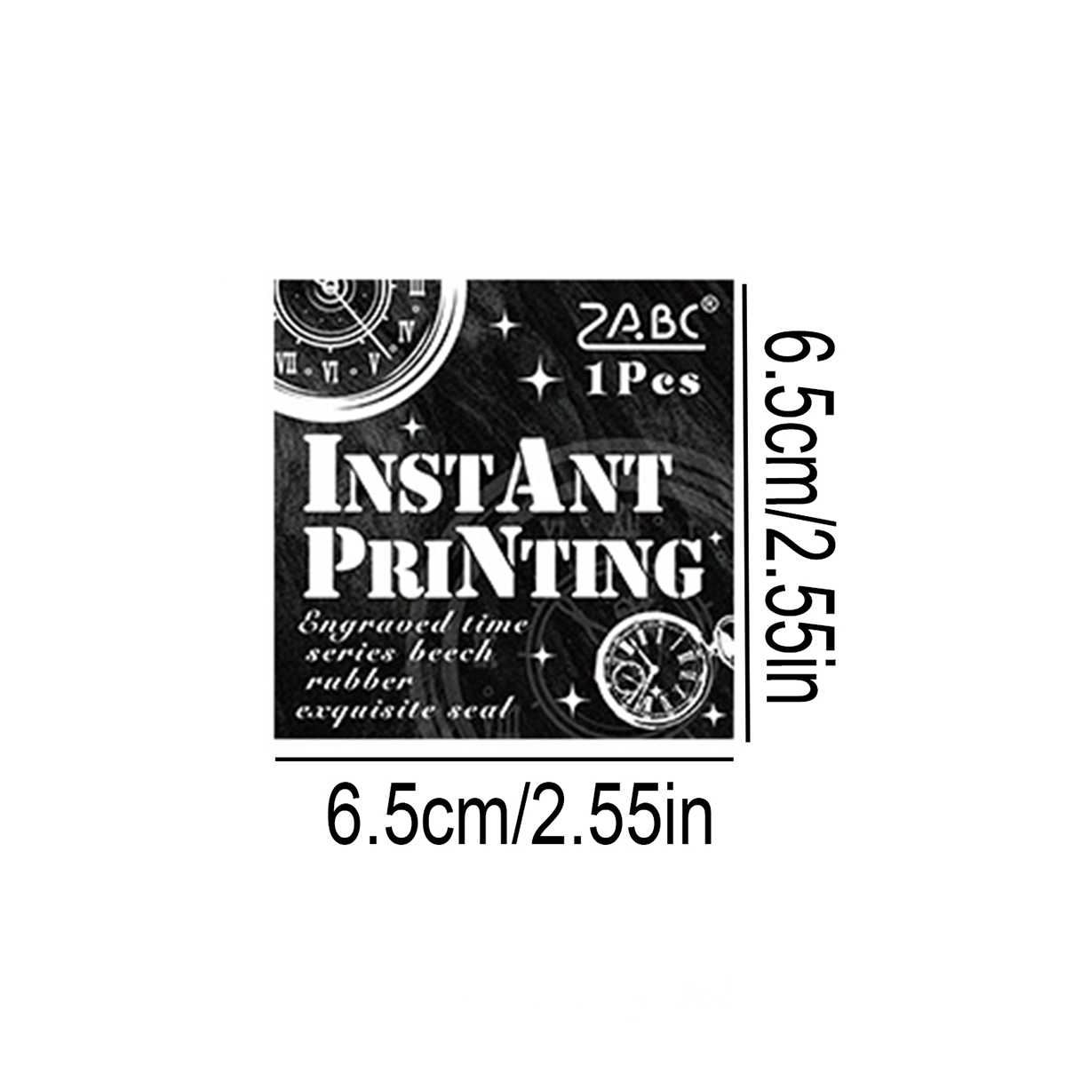 Timbro in Legno con Motivo Oro - Scrapbooking recensione e prezzo