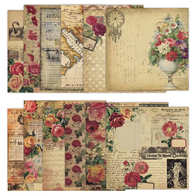 Scrapbook Pad modello assortit - Vintage Junk Journal Scrapbooking Paper recensione e prezzo