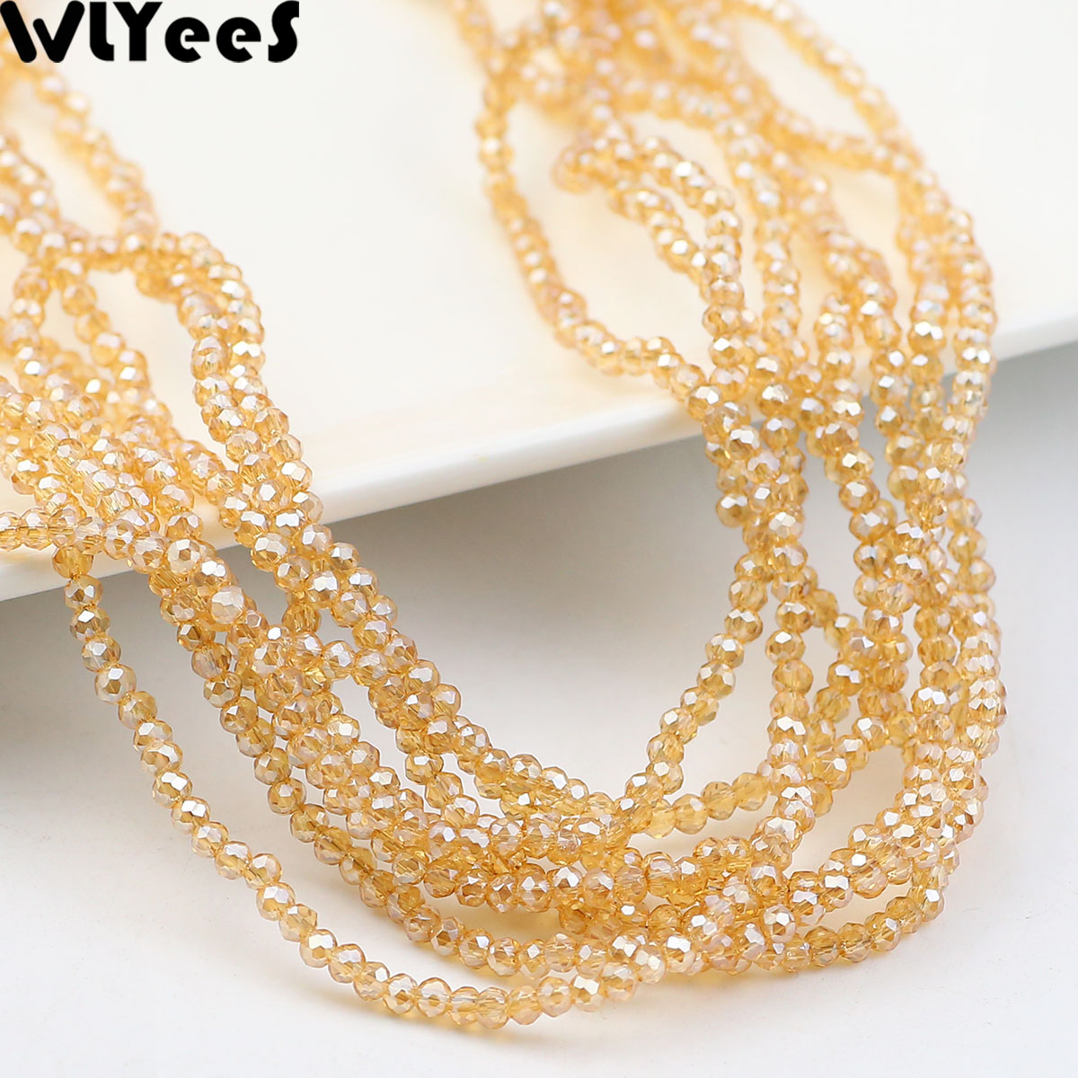 WLYeeS Piatto Rotondo Oro Cham - Glass Seed Beads 2Mm Jewelry Making recensione e prezzo