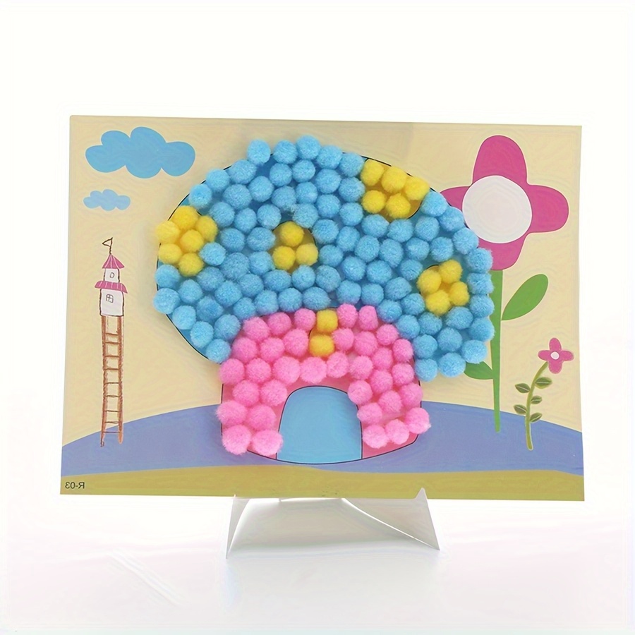 2 pz 16x21 cm Colorato Pom-Pom - Painting Supplies recensione e prezzo