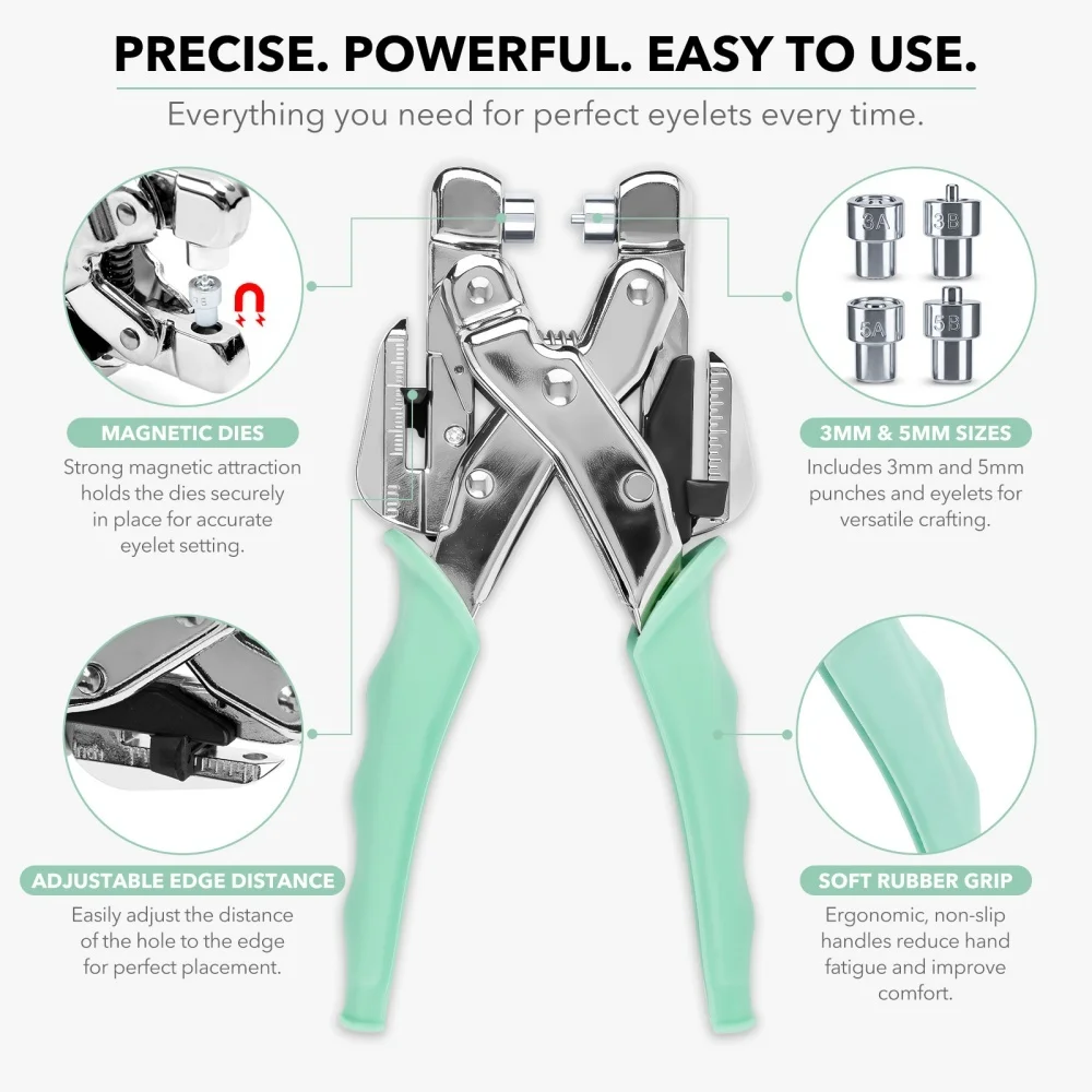 Kit di Attrezzi per Occhielli, - Sewing recensione e prezzo