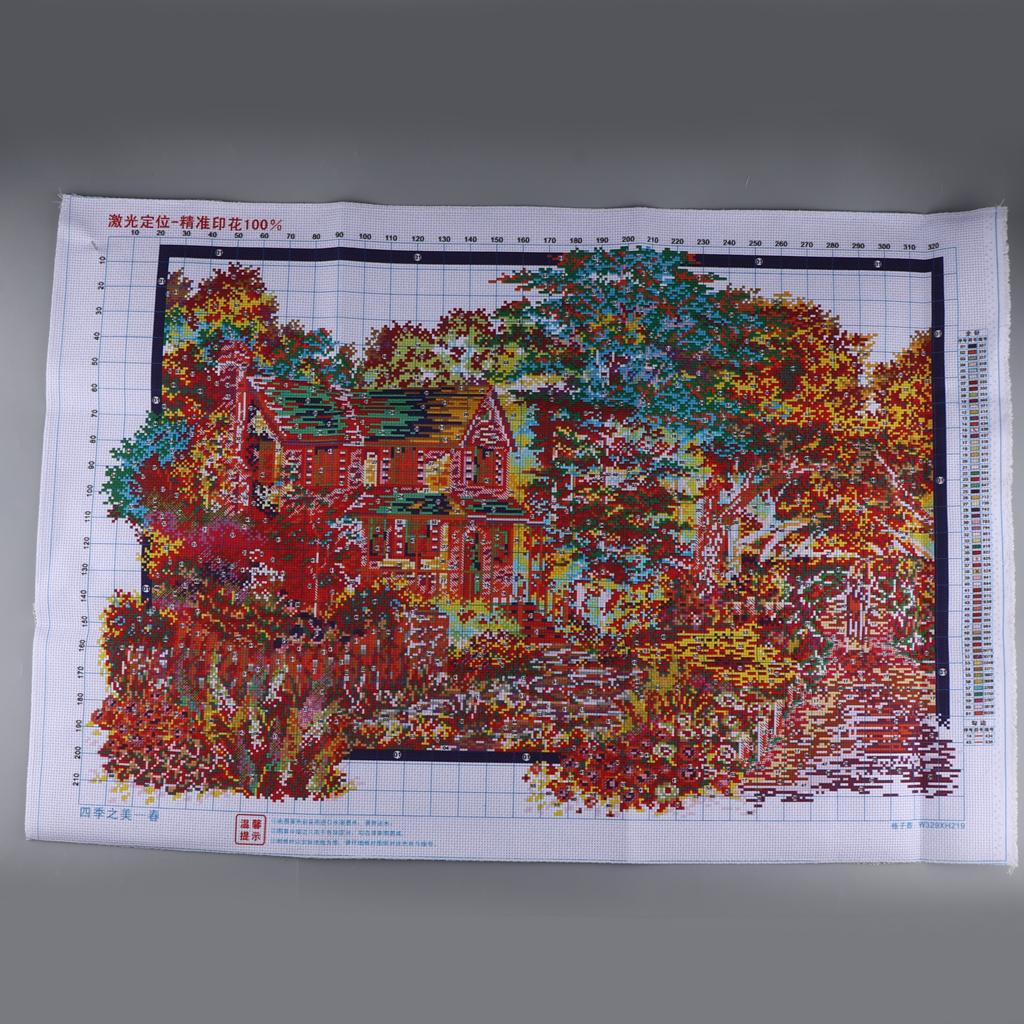 Kit Punto Croce Stampato in Co - Cross Stitch Stamped Kits Beginners recensione e prezzo