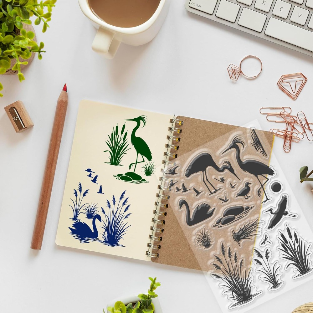 Timbri in silicone con motivo  - Clear Silicone Stamps For Card Making recensione e prezzo