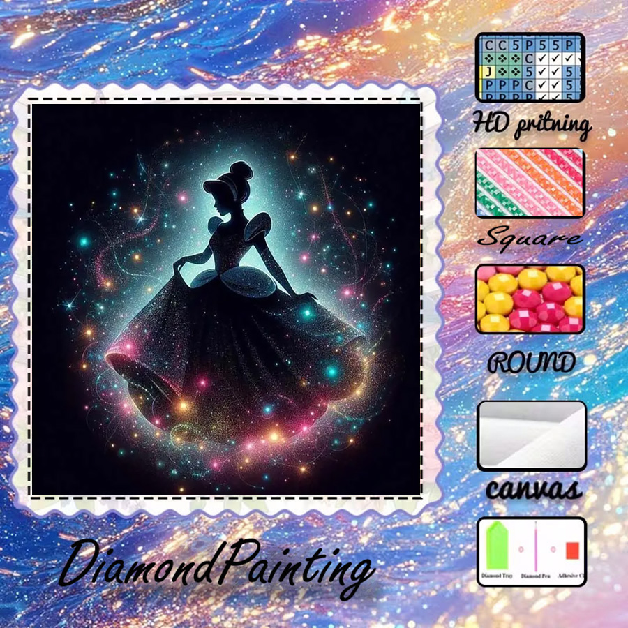 1 pezzo - 5D-DIY - Tessuto flo - 5D Diamond Painting Kit Full Drill recensione e prezzo