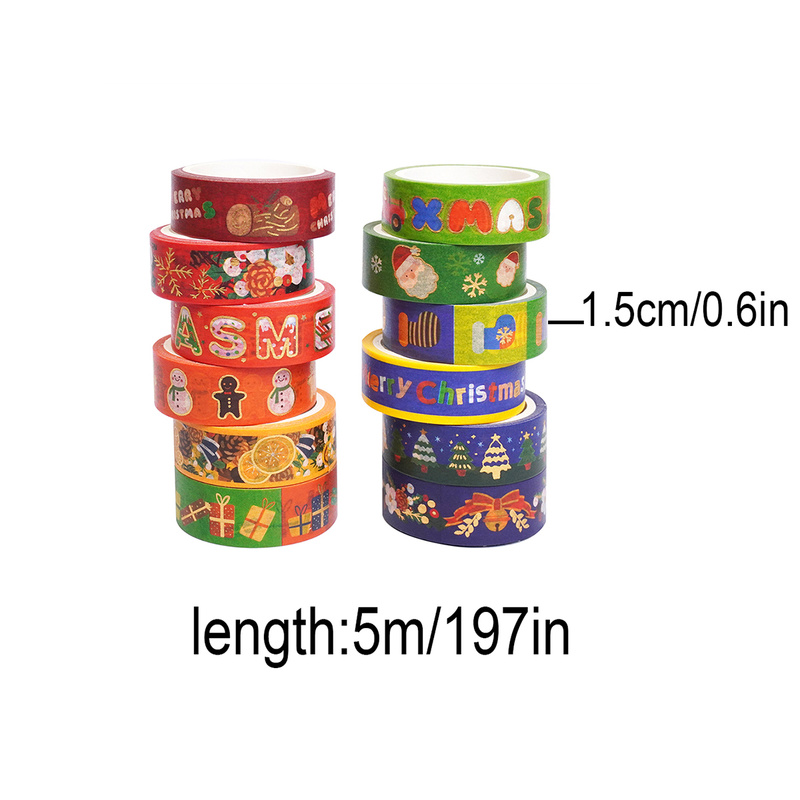 12 Rotoli di Nastro Washi con  - Scrapbooking recensione e prezzo