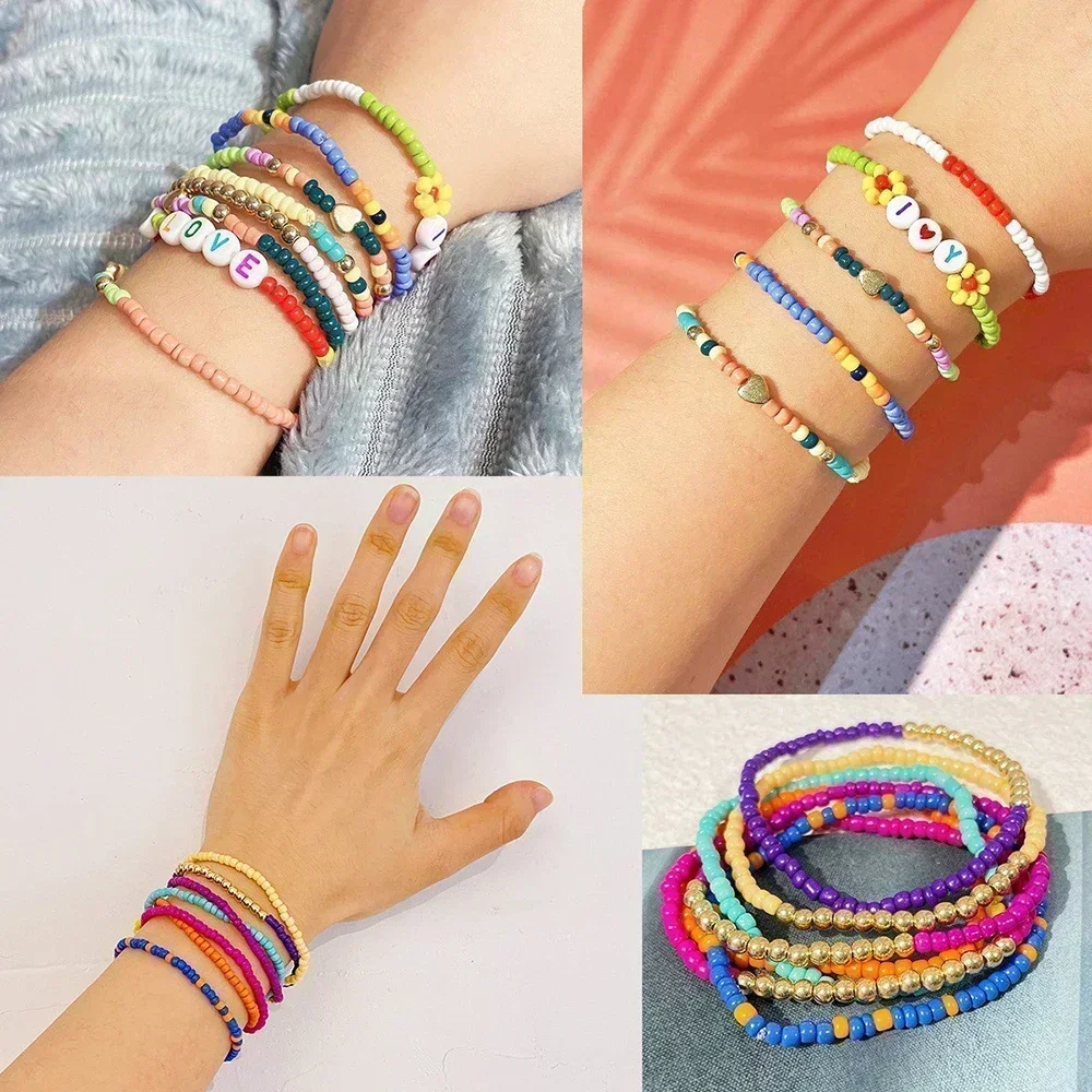 Perline di vetro colorate da 1 - Glass Seed Beads 2Mm Jewelry Making recensione e prezzo