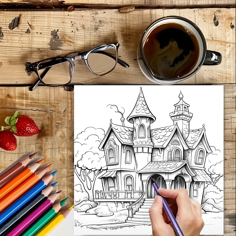 Libro da colorare per adulti a - Painting Supplies recensione e prezzo