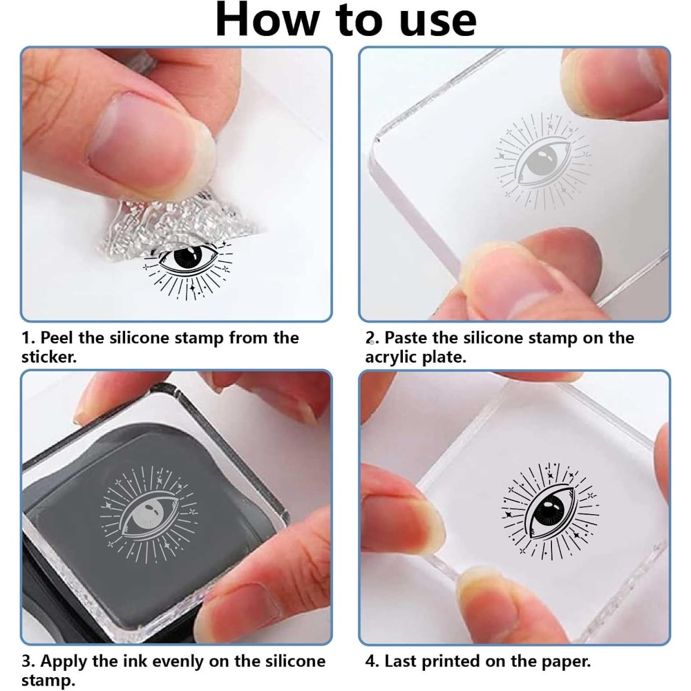 Timbri trasparenti di buon com - Clear Silicone Stamps For Card Making recensione e prezzo