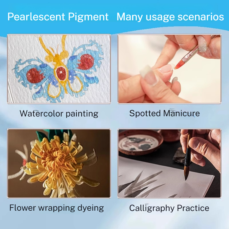 Set di acquerelli metallici da - Watercolor Paint Set Solid Pigment recensione e prezzo