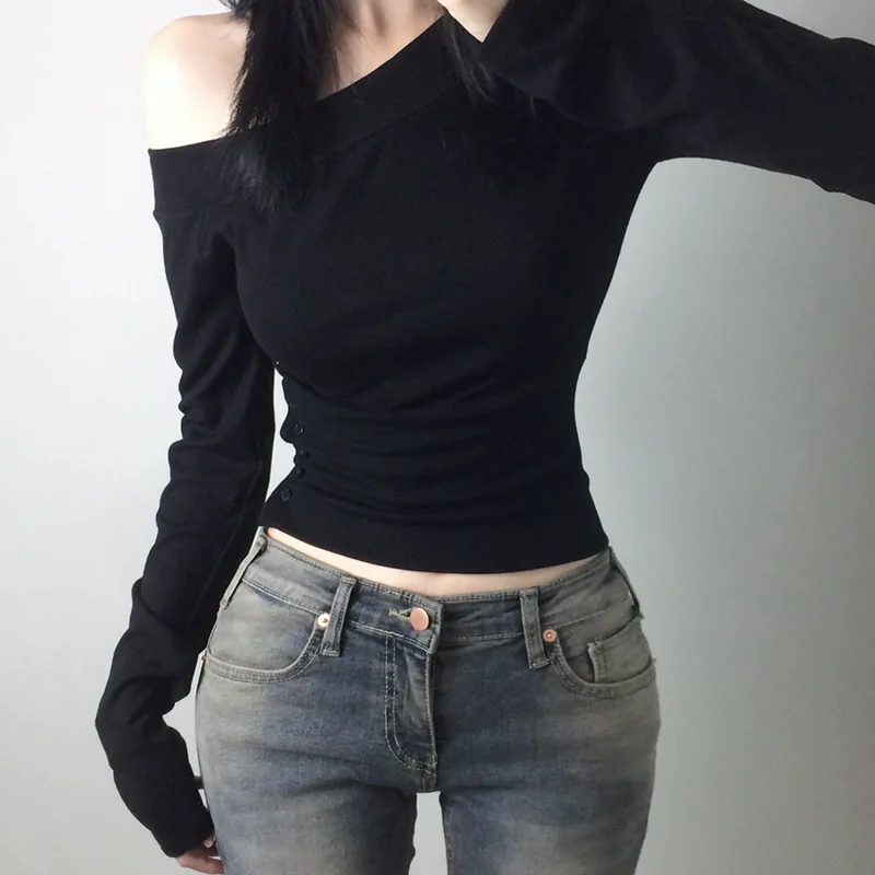 T-shirt vintage Y2K con botton - Embroidery recensione e prezzo