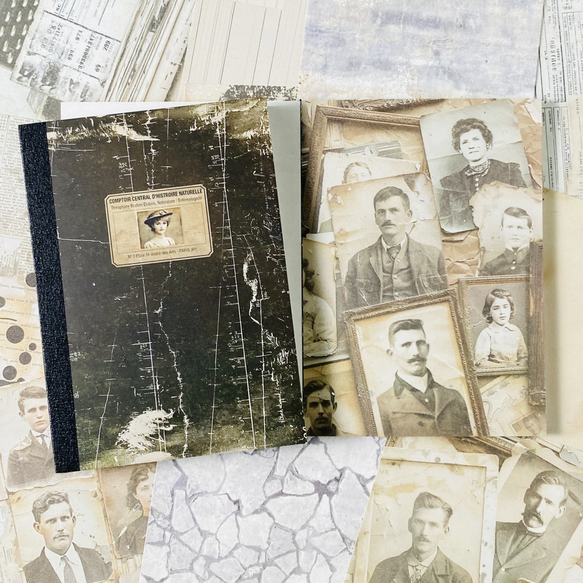 Set di 100 fogli di carta per  - Vintage Junk Journal Scrapbooking Paper recensione e prezzo