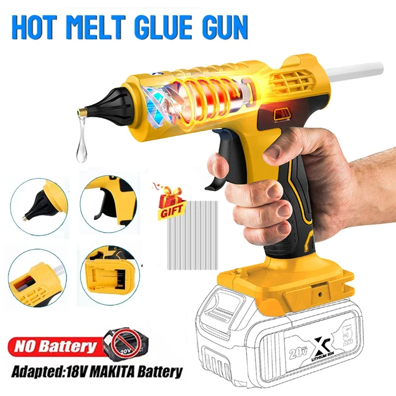 Pistola per colla a caldo elet - Hot Melt Glue Gun Cordless recensione e prezzo