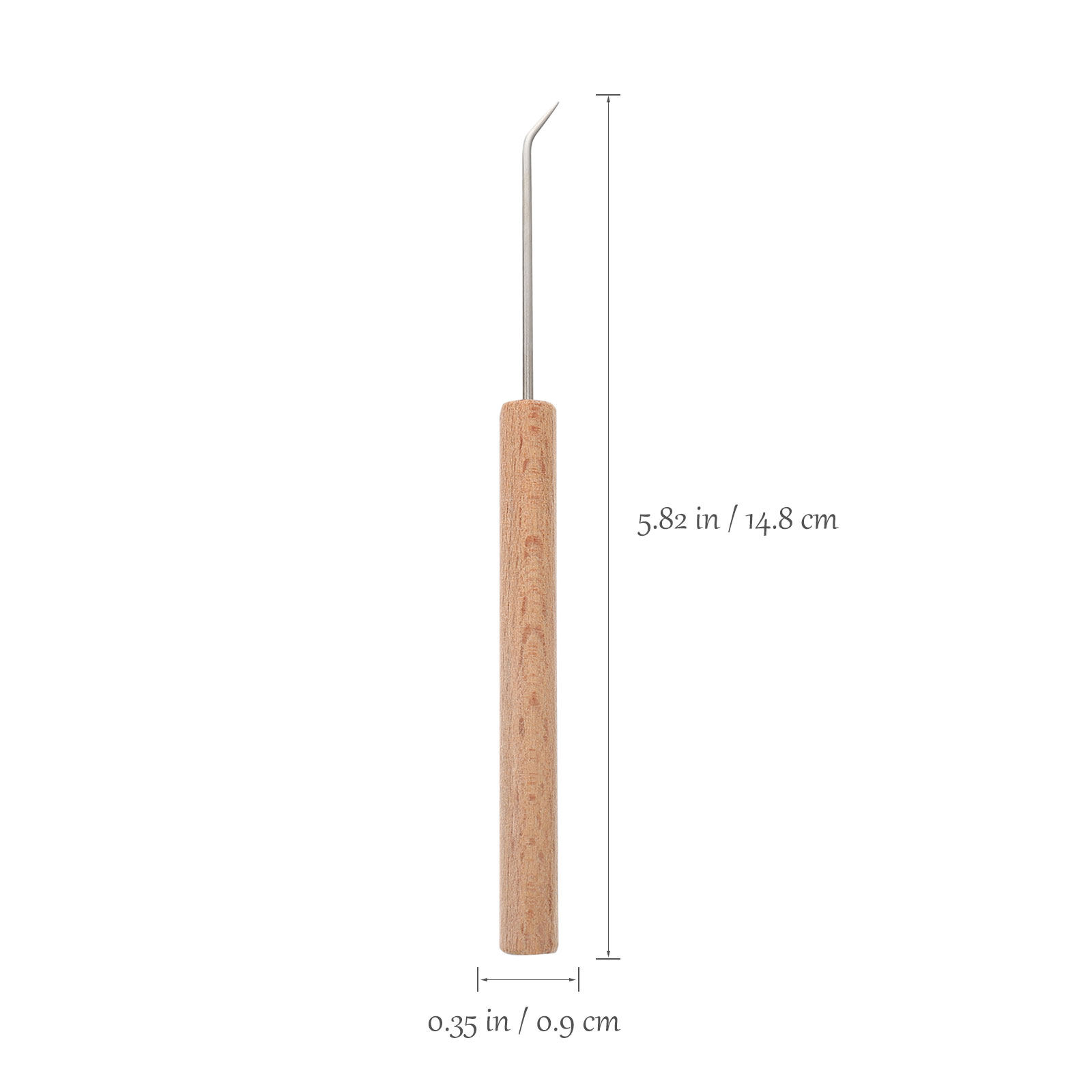 1 pezzo di uncinetto ergonomic - Wooden Crochet Hooks Ergonomic Handle recensione e prezzo